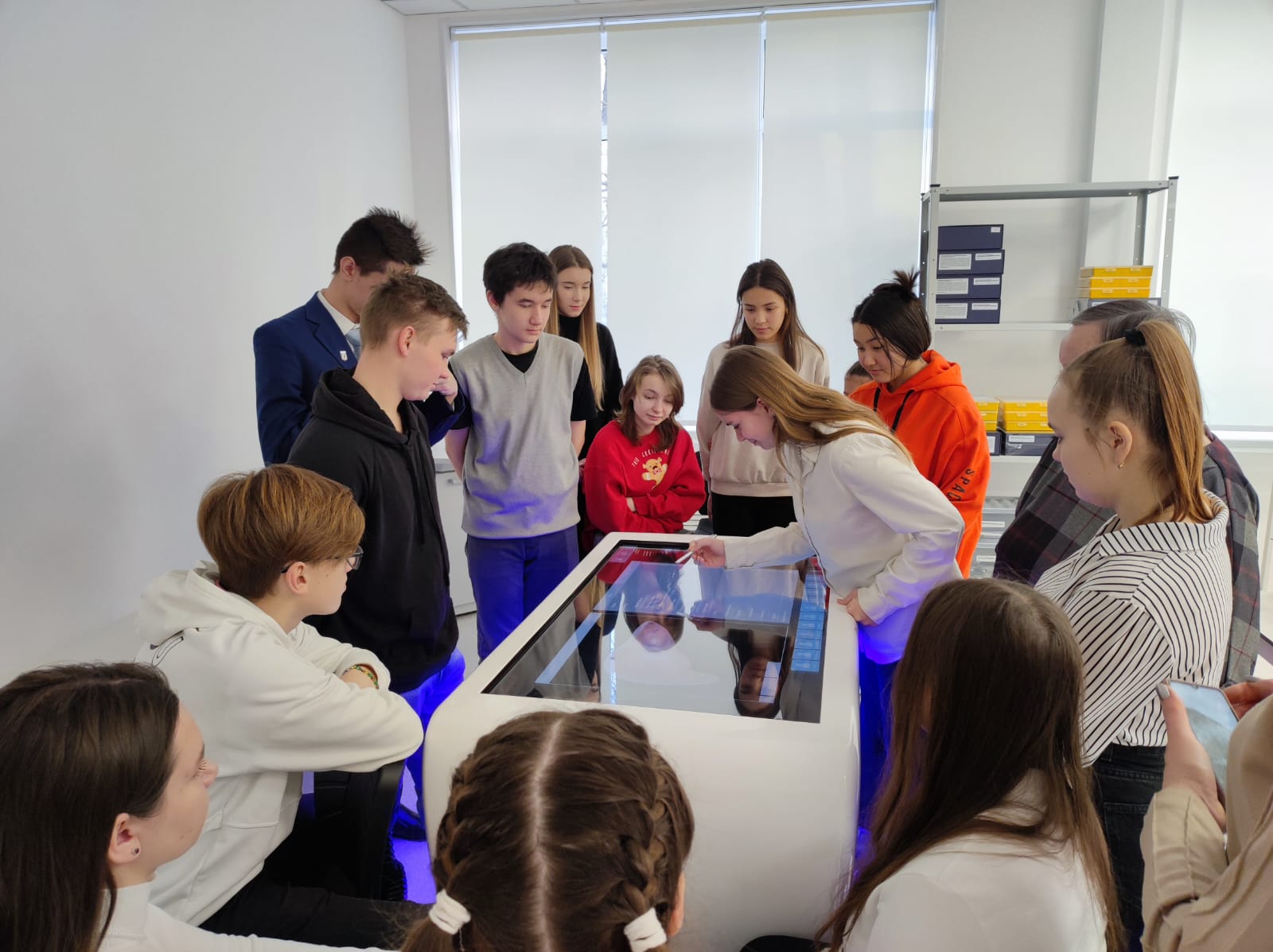 В Технопарке ЮУрГГПУ провели профориентационные занятия для школьников